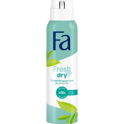 Дезодорант аэрозоль FA Fresh & Dry Зеленый Чай 150мл