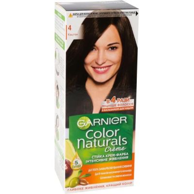 Краска для волос Garnier Color Naturals 4 Каштан
