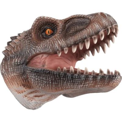 Игрушка-перчатка Same Toy Тиранозавр серый