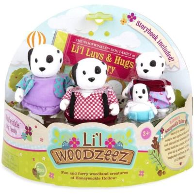 Набор фигурок Lil Woodzeez Семья Собак (6157M)