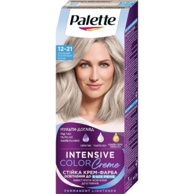 Устойчивая крем-краска Palette ICC 12-21 Холодный платиновый блонд