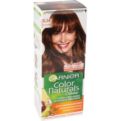 Краска для волос Garnier Color Naturals 6.34 Карамель
