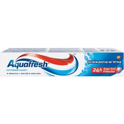 Зубная паста Aquafresh Освежающе-мятно 50мл