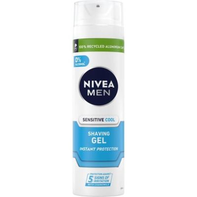 Гель для бритья Nivea Men охлаждающий для чувствительной кожи 200мл