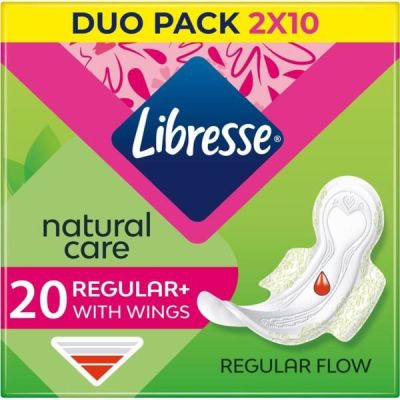 Прокладки гигиенические Libresse Natural Care Normal 20шт