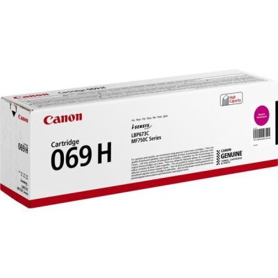 Картридж лазерный Canon 069H MF752Cdw/MF754Cdw/LBP673Cdw Magenta (5500 стр.) (5096C002)