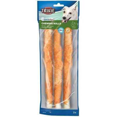 Лакомство для собак Trixie DENTAfun Палочка для чистки зубов с курицей 3 шт 250 г