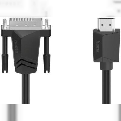 Кабель НАМА DVI-HDMI Ultra HD 4K 1.50 m Black (00200715)