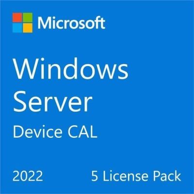 Примірник ПЗ Microsoft Windows Server 2022 CAL 5 Device англ, ОЕМ без носія