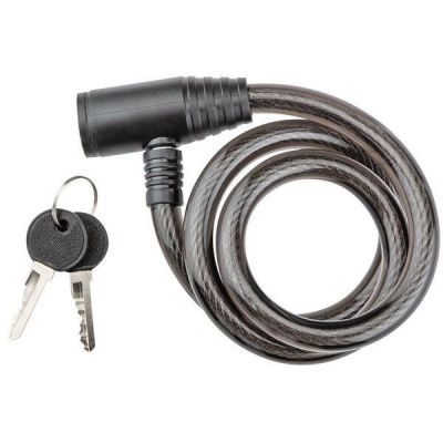 Замок навесной Top Tools, 12мм х 80см, 2 ключа, черный (90U245)