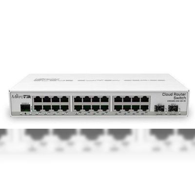 Комутатор MikroTik CRS326-24G-2S+IN (CRS326-24G-2S+IN)