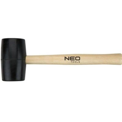Киянка резиновая Neo Tools 63 мм, 680 г, рукоятка деревянная (25-063)