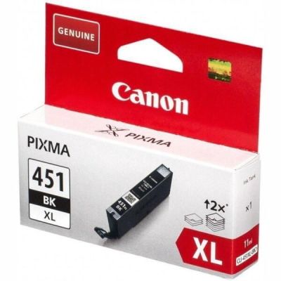Картридж струйный CANON CLI-451B XL Black MG5440/MG6340 (6472B001)