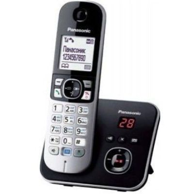 Телефон Dect Panasonic KX-TG6821UAB Black