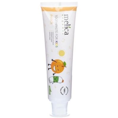 Melica organic зубная детская паста со вкусом "персик" 100мл