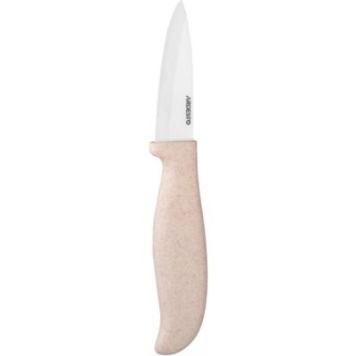 Нож керамический для овощей Ardesto Fresh 18.5 см бежевый (AR2118CS)
