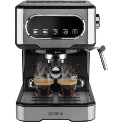 Кофеварка эспрессо Gorenje ESCM15DBK