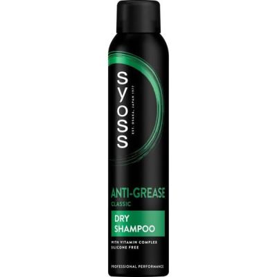 SYOSS Сухой шампунь Anti-Grease 200мл