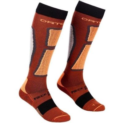 Носки мужские Ortovox Ski Rock'N'Wool Long Socks M clay orange 42-44 оранжевый
