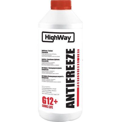 Антифриз Highway Antifreeze G12+ концентрат Красный 1,5л (131403939)