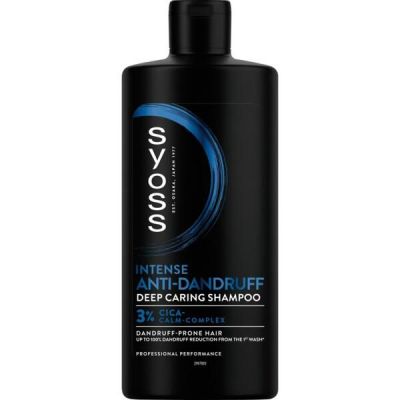 SYOSS Шампунь ANTI-DANDRUFF Platin Control 100 Anti-grease 440мл