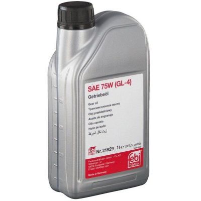 Масло трансмиссионное Febi Bilstein SAE 75W GL-4, 1л (4102676267) (21829)