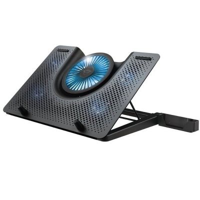 Подставка для ноутбука Trust GXT 1125 Quno (17.3") Blue LED Black (23581_Trust)