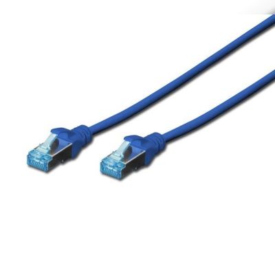Патч-корд DIGITUS cat.5e, SF-UTP, 3м, AWG 26/7, cинего цвета