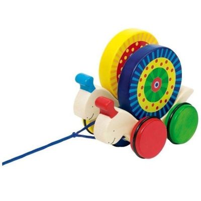 Каталка goki Двигающиеся улитки (54970G)