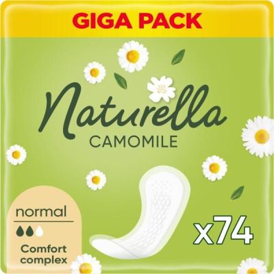 Прокладки гигиенические ежедневные Naturella Camomile Normal 74шт