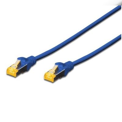 Патч-корд DIGITUS CAT 6a S-FTP, 3м, AWG 26/7 синий