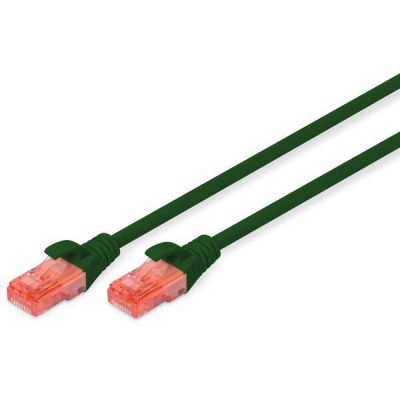 Патч-корд DIGITUS CAT 6 UTP, 3м, AWG 26/7, Cu, LSZH, зеленый (DK-1617-030/G)