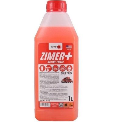 Пена активная Nowax суперконцентрат для бесконтактной мойки Zimer+Active Foam 1л. (NX01158)