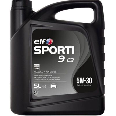 Масло моторное Elf Sporti 9 C3 5W-30, 5л (41071120963) (214249)