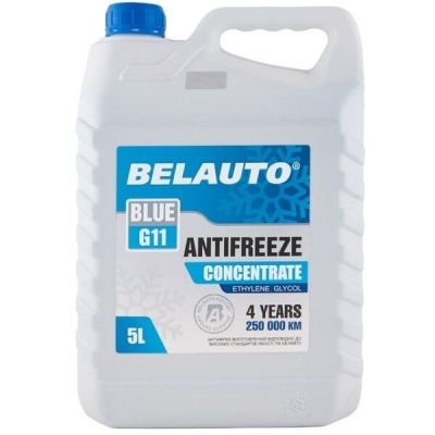 Антифриз Belauto G11 концентрат Синий 5л. (AF1250)