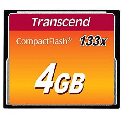 Карта памяти TRANSCEND CF 4GB 133X (TS4GCF133)