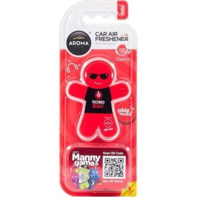 Ароматизатор воздуха Aroma на дефлектор Car Manny - Cherry (83137) (5902846831372)