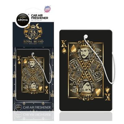 Ароматизатор воздуха Aroma Car Cellulose Royal Brand - King (83272) (5902846832720)