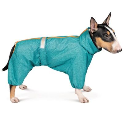 Комбинезон для такс Pet Fashion Rain размер S2 бирюзовый
