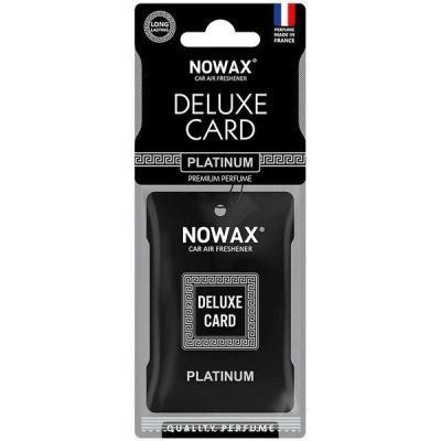 Ароматизатор воздуха Nowax Целлюлозный Deluxe Card 6г. - Platinum (NX07735)