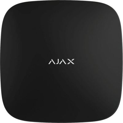 Интеллектуальная охранная централь Ajax Hub 2, модуль 4G, ethernet, jeweller, беспроводная, черный