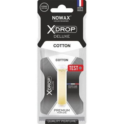 Ароматизатор воздуха Nowax Целлюлозный с капсулой X Drop Deluxe - Cotton (NX00072)