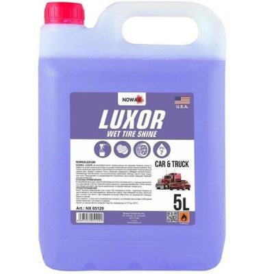 Полироль Nowax для шин Luxor Wet Tire Shine 5л. (NX05129)