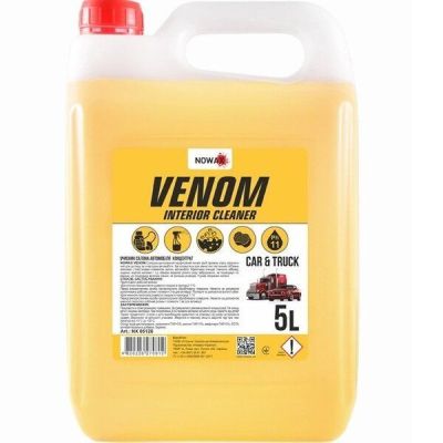 Очиститель Nowax для салона автомобиля Venom Interior Cleaner 5л. концентрат 1:10 (NX05126)