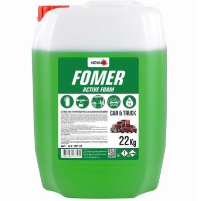 Пена активная Nowax концентрат для бесконтактной мойки Fomer Active Foam 22кг. 20л. 1:50; 1:40x30)