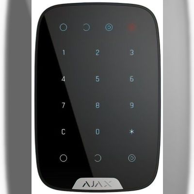 Беспроводная сенсорная клавиатура Ajax KeyPad EU черная