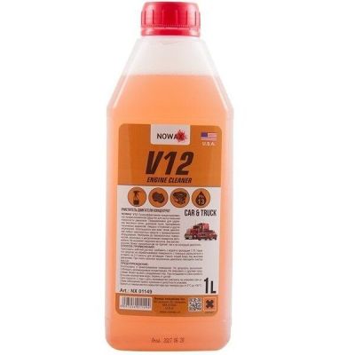 Очиститель Nowax для поверхности двигателя V12 Engine Cleaner 1л. концентрат 1:10 (NX01149)
