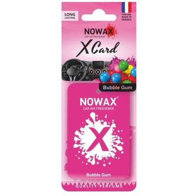 Ароматизатор воздуха Nowax X Card - Bubble Gum (NX07540)