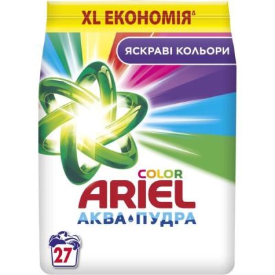 Стиральный порошок Ariel Аква-Пудра Колор Автомат 4.05кг
