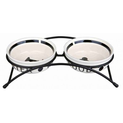Подставка Trixie для собак Eat on Feet с мисками из керамики 0,25л 13см